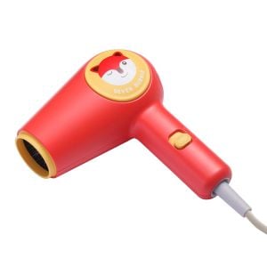 Low Heat Speed Hair Dryer Kid Grooming Blow Hairdryer Blower Red