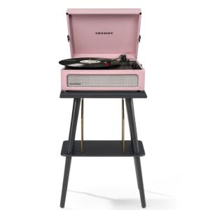 Crosley Voyager Bluetooth Turntable + Entertainment Stand Amethyst