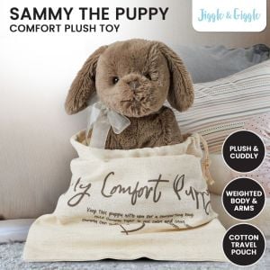 Jiggle & Giggle - Sammy the Comfort Puppy Plush Toy