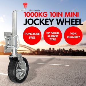 Rigg Heavy-Duty Swing Jockey Wheel for Trailers & Caravans