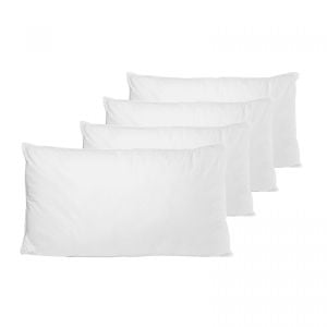 4 Pack Cotton Cover 233TC Microfibre Luxury Signature Hotel Pillow