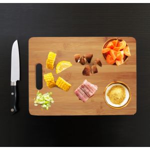 3pcs Set Bamboo Chopping Board Kitchen Serving Cutting Wooden Bpa Free