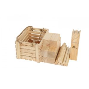 Classic Outdoor Wooden Kubb Lawn Game Set