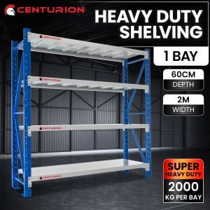 Centurion Pro 1 Bay 2M Wide Heavy Duty Shelving 2000kg