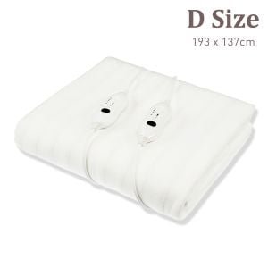 Laura Hill Heated Electric Blanket Fitted Polyester Underlay Double