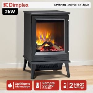 Dimplex Laverton Electric Fire Stove - 2kW