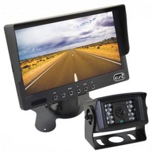 7In Lcd Monitor Hd 12v/24v 4pin Ir Ccd Reversing Camera Rearview