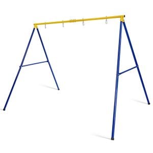 Heavy-duty Metal Swing Frame With Anti-slip Footpads (without Swings)