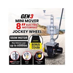 Gen3 Mini Mover 12V 550W Electric Motorised Jockey Wheel