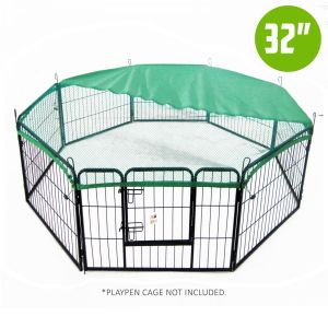 32in Cover for Playpen - Green