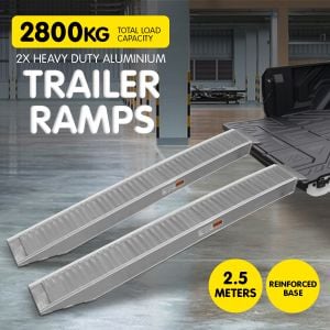 Aluminium Trailer Ramps - 250cm x 30cm