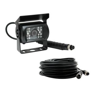 4 Pin Heavy Duty 12v 24v Ccd Ir Colour Reversing Camera