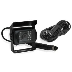 4 Pin Heavy Duty 12v 24v Ccd Ir Colour Reversing Camera Rearview 5m