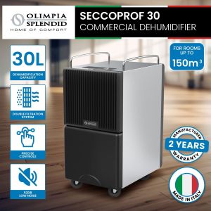 Olimpia Splendid SeccoProf Commercial Dehumidifier - 30L
