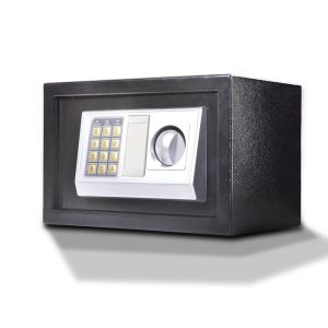6.4L Electronic Safe Security Box with Removable Interior Shelf