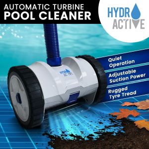 HydroActive Automatic Suction Pool Cleaner for Inground Pools 12m Hose