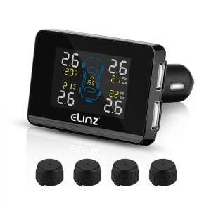 Elinz Car Auto Wireless Digital Tpm Tyre Pressure Monitoring System