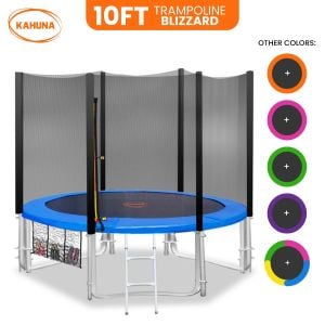 Kahuna Blizzard 10 ft Trampoline with Net