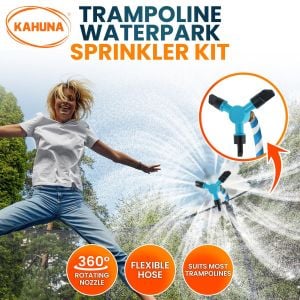 Kahuna Waterpark Rotating Trampoline Water Sprinkler Kit