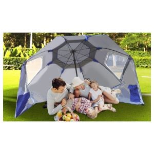 8ft Portable All-weather Sun Rain Shelter Umbrella Tent