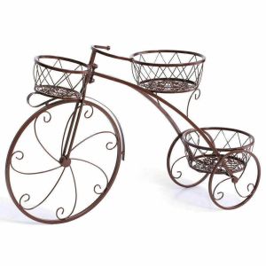 2x Levede Metal Plant Stand Pot Planter Garden Decor Flower Rack