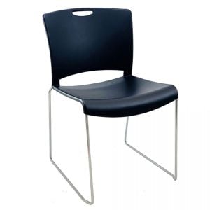 STARLIGHT Dark Blue Atlantis AFRDI Stacking Visitor School Cafe Chair