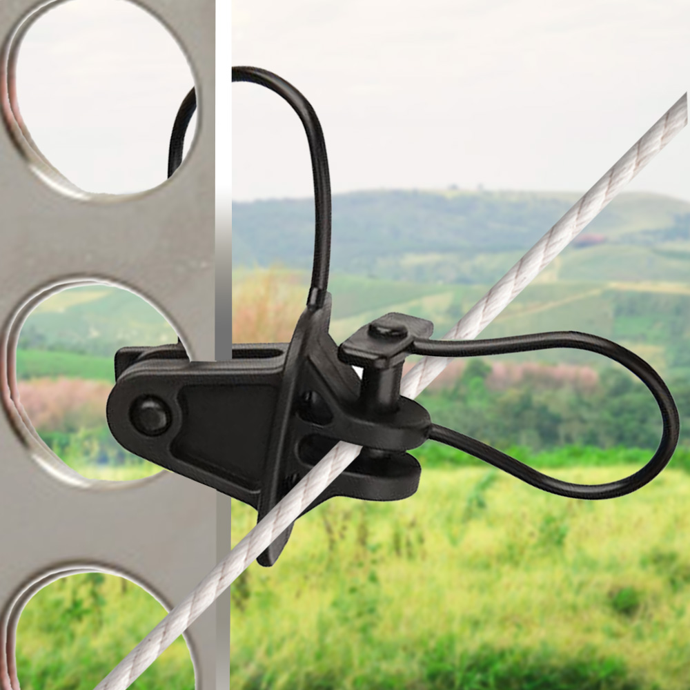 25 Electric Fence Polywire Insulators