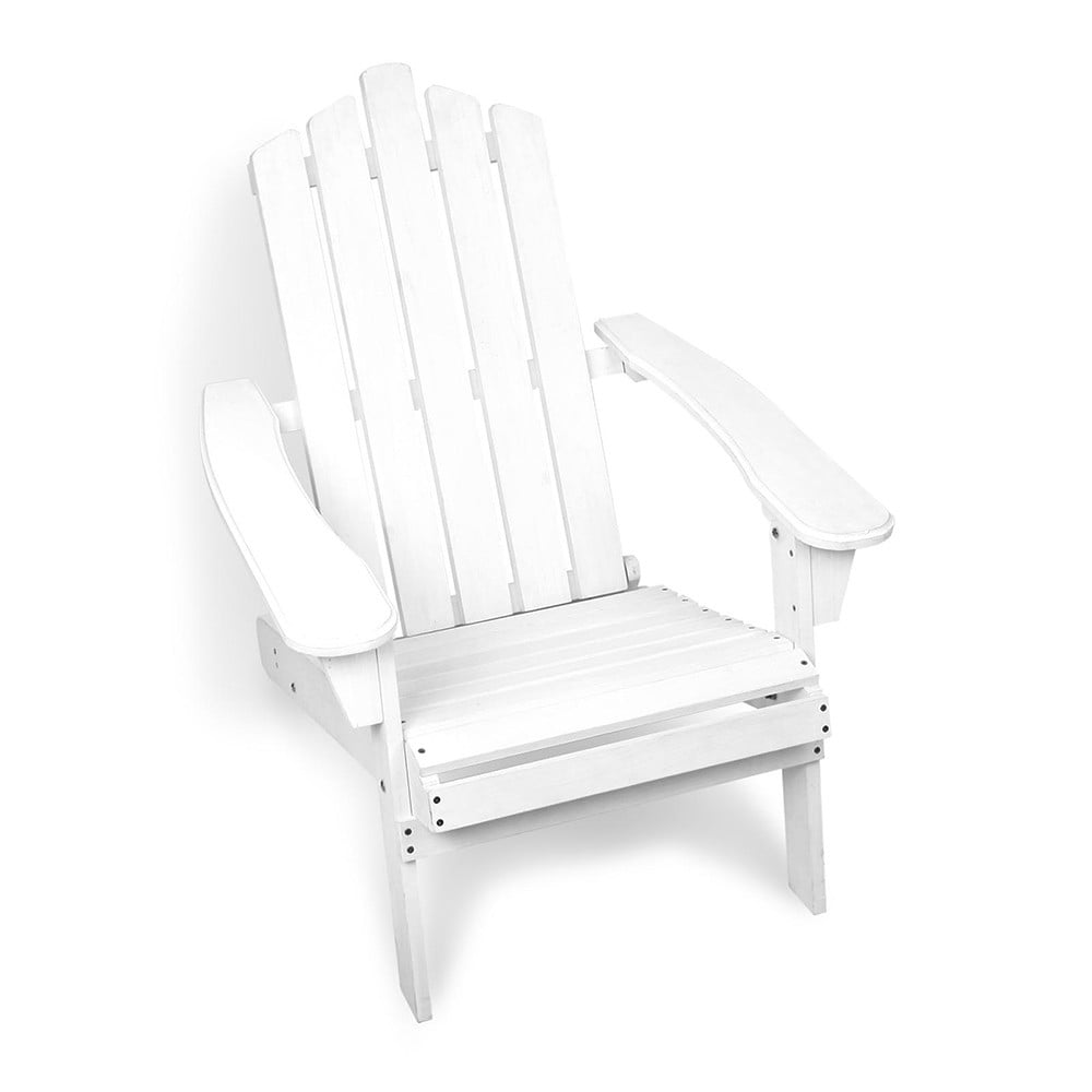 Outdoor Chairs Melbourne 64 S Klika Adirondack Foldable Deck Chair White