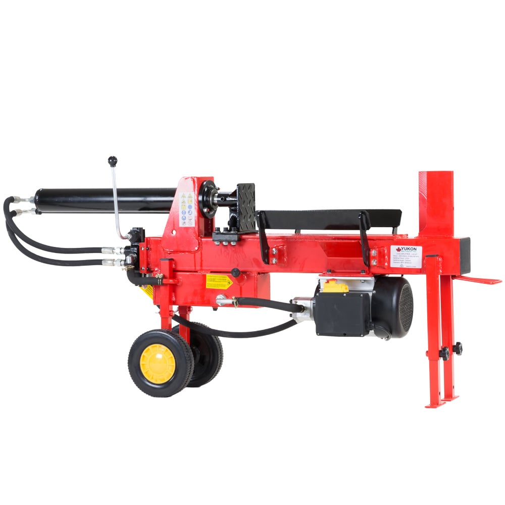Yukon 12 Ton Electric Hydraulic Log Splitter Log Splitters