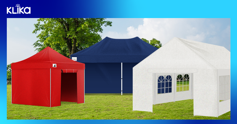 Close up picture of a gazebo or marquee