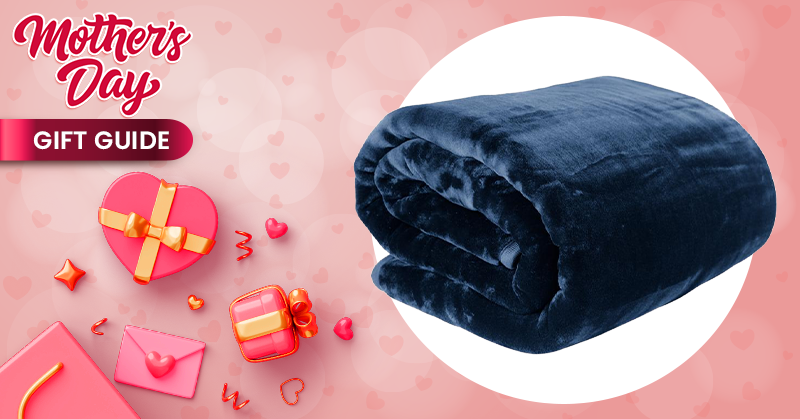 Close up image of a Faux Mink Blanket