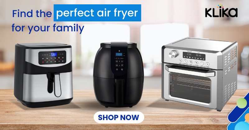 Shop air fryers at Klika