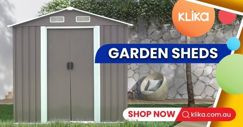 Shop garden sheds at Klika Shop garden sheds at Klika