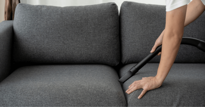 Cleaning a sofa bed Cleaning a sofa bed
