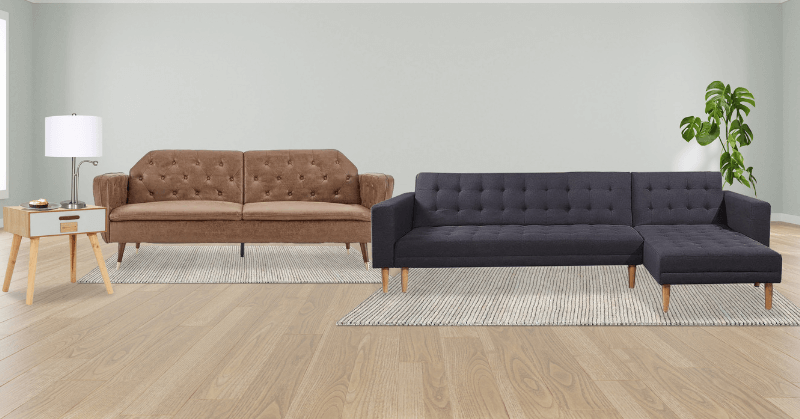 Different styles of sofa beds Different styles of sofa beds