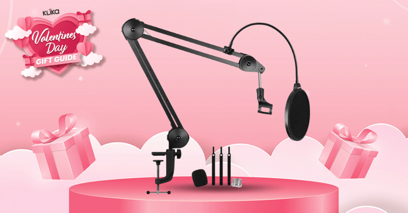 Heavy-Duty Microphone Arm Stand