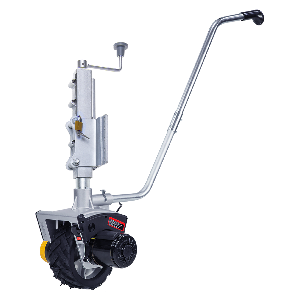 Gen3 Mini Mover 12V 550W Electric Motorised Jockey Wheel - Silver